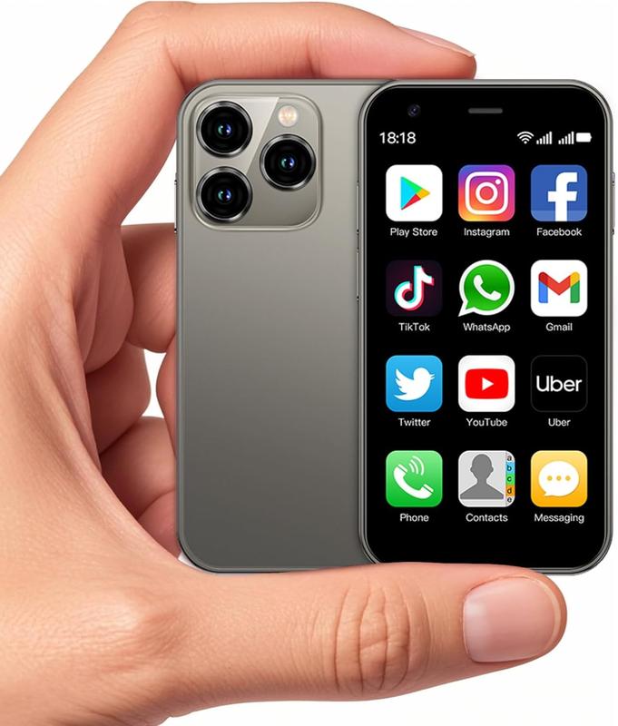 Mini Smartphone XS15,3G 3.0 Inch HD 2GB+16GB Android 8.1