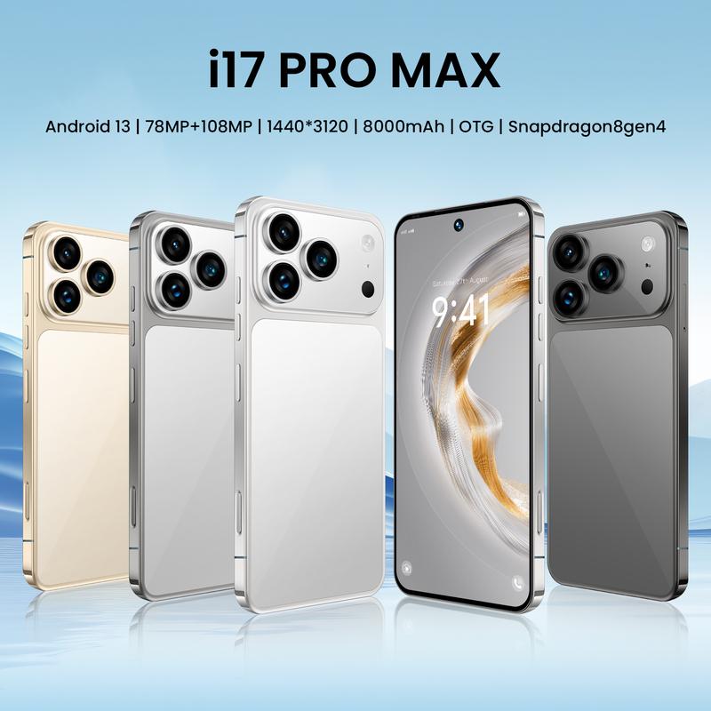 BK17 Pro Max Smartphone Dynamic Island Seitlich angebrachte Kamerataste 8+256 GB flüssiger Prozessor