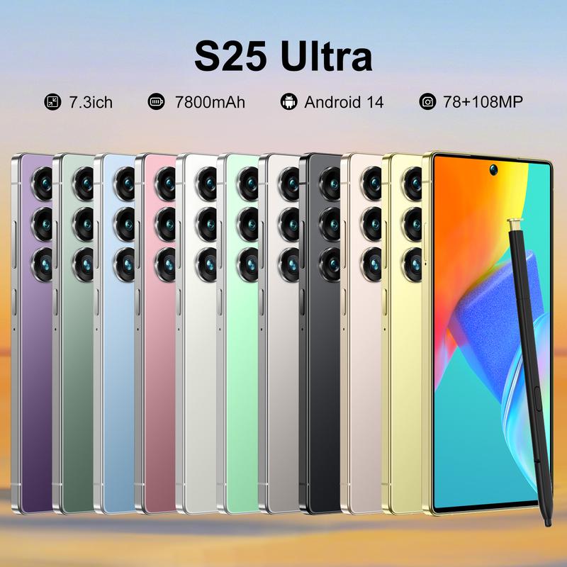 2025 New Arrival S25 Ultra Global Version 16GB 1TB Android 13 Unlocked Smartphone