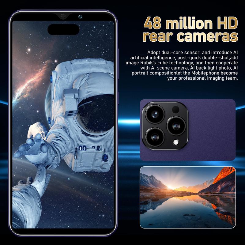 16 Pro Max Smartphone with 12GB RAM 512GB Android Storage