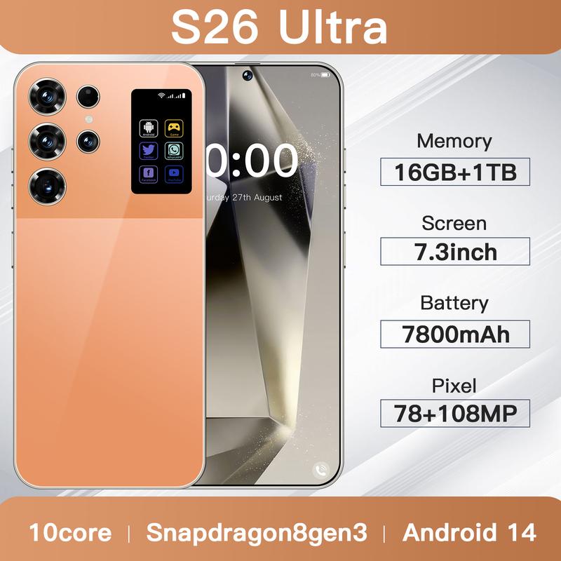 EU Lagerbestand!S26 Ultra: 7,3" Punch-Screen + 16+1TB
