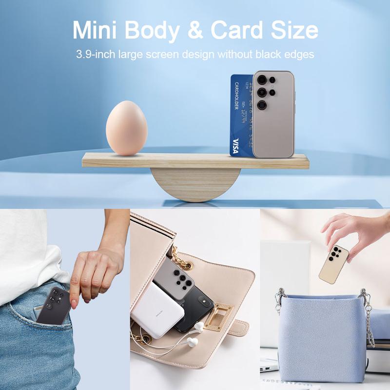 Entsperrtes 3,9-Zoll-Mini-Handy, 3G-Mini-Smartphone, 3GB+32GB, Optionen – Geschenkidee