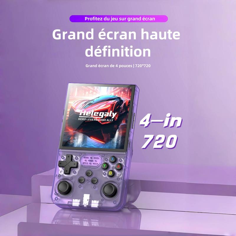 Triomind - console de jeu portable rétro K40MAX, écran IPS de 4 inch