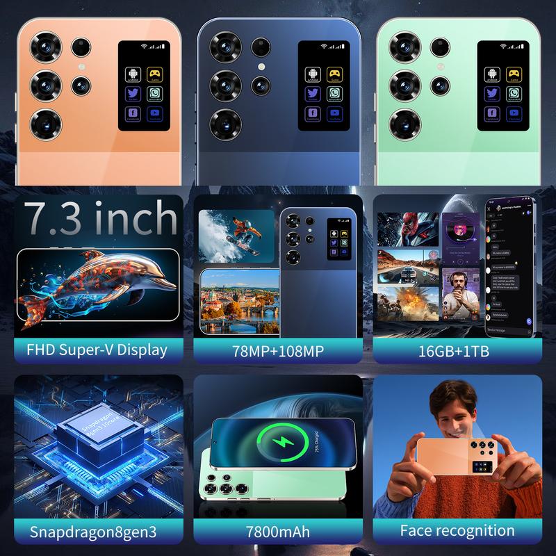 EU Lagerbestand!S26 Ultra: 7,3" Punch-Screen + 16+1TB