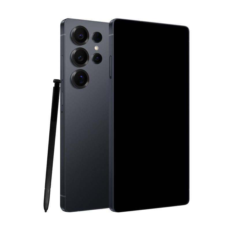 S25 Ultra 7,3 Zoll Smartphone, 4G-5G Netzwerk entsperrt mit Stylus Silikonhülle