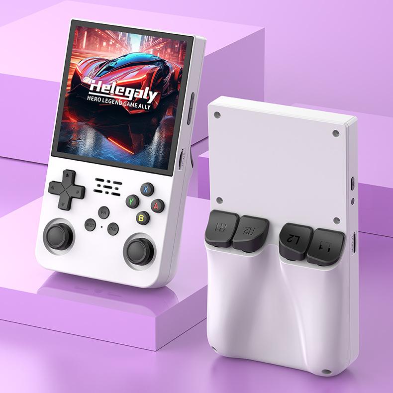 Triomind - console de jeu portable rétro K40MAX, écran IPS de 4 inch