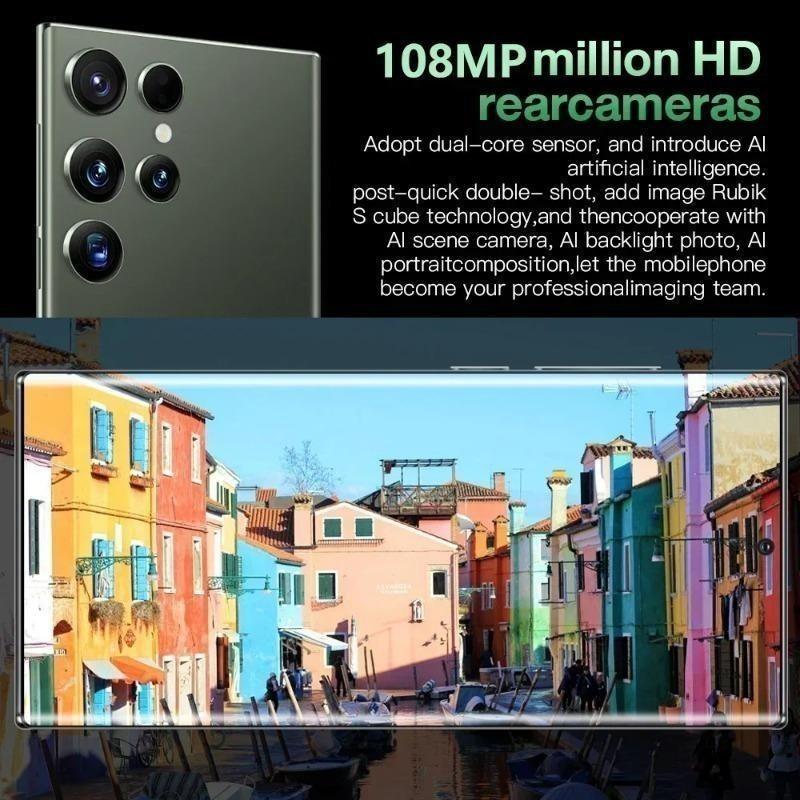 Smartphone S24 Ultra Netzwerk 7,3 Zoll 16GB+1TB Entsperrte