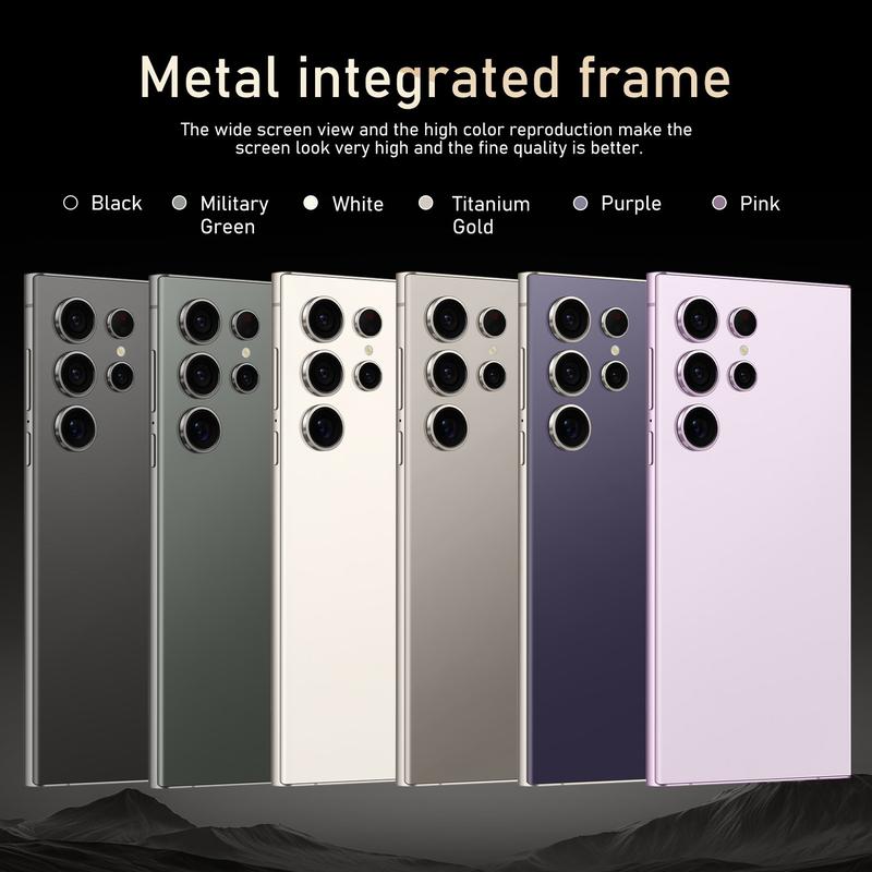 Smartphone S24 Ultra Netzwerk 7,3 Zoll 16GB+1TB Entsperrte