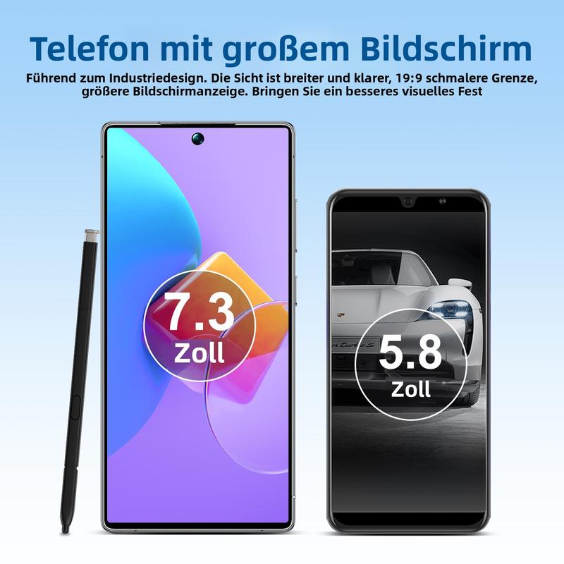 25 Ultra Smartphone 16GB 1TB 7.3 Inch 5G Unlocked Android 13 DecaCore 2K 108MP