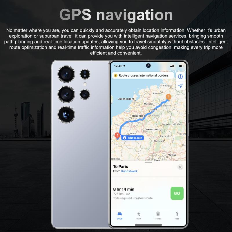 S25 Ultra 7,3-Zoll Android Smartphone 16GB+1TB ROM mit Stylus, 5G Dual-SIM Mobiltelefon