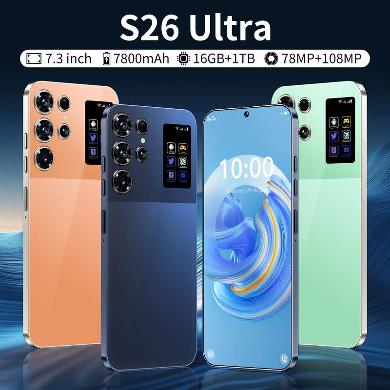 EU Lagerbestand!S26 Ultra: 7,3" Punch-Screen + 16+1TB