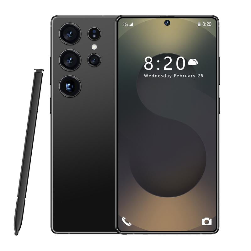 S25 Ultra 7,3-Zoll Android Smartphone 16GB+1TB ROM mit Stylus, 5G Dual-SIM Mobiltelefon