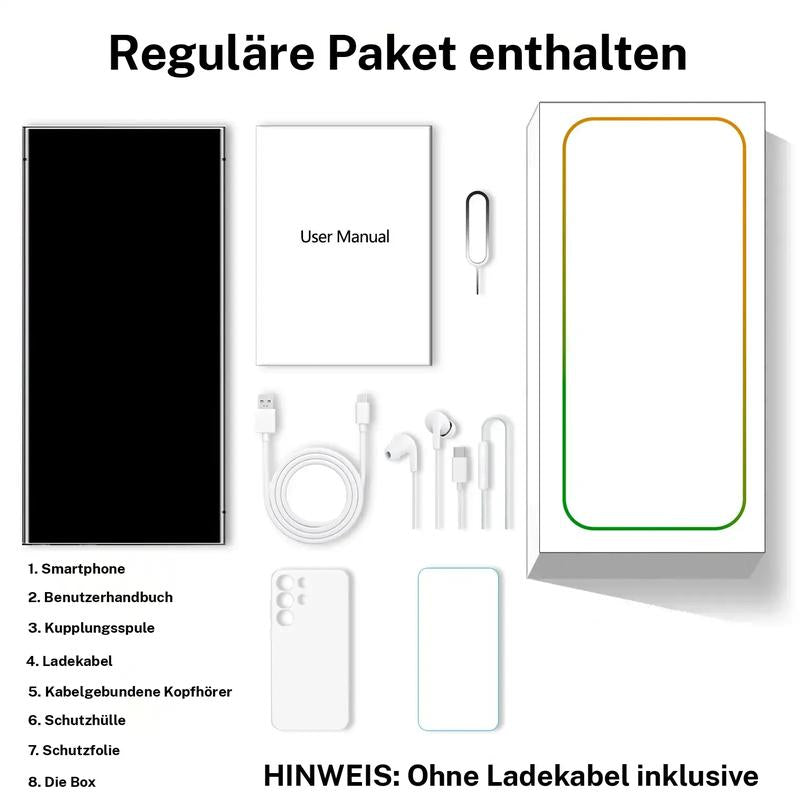 FUFFi-S24 Pro Smartphone Stift 6,8 Zoll 6GB RAM & 512GB ROM