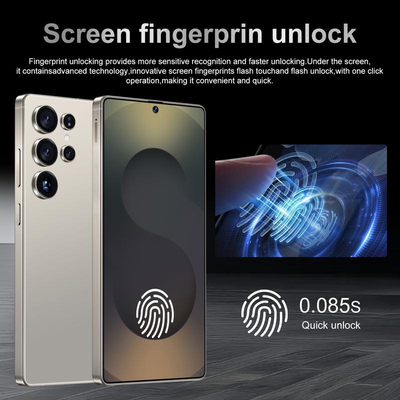 S25 Ultra 7,3-Zoll Android Smartphone 16GB+1TB ROM mit Stylus, 5G Dual-SIM Mobiltelefon