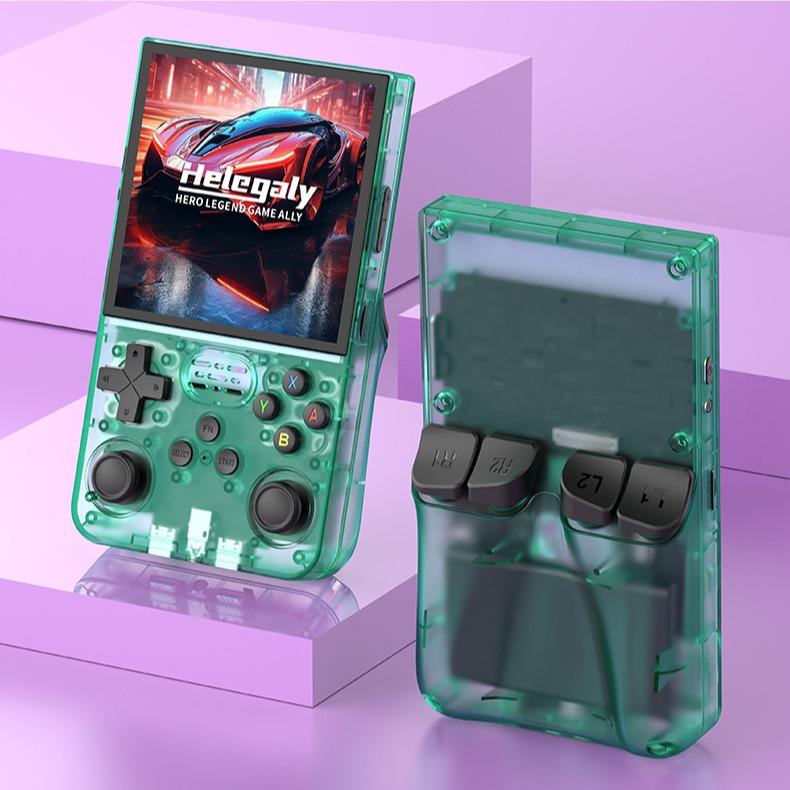 Triomind - console de jeu portable rétro K40MAX, écran IPS de 4 inch