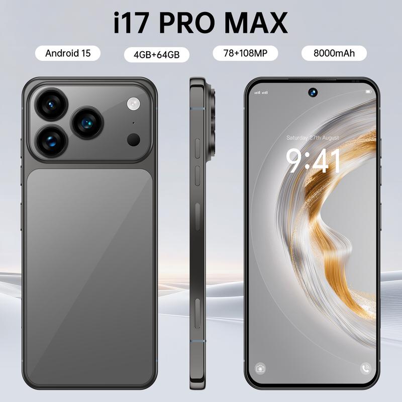 Das neue 17 Pro 5G Smartphone verfügt über 16GB+1TB, einen 7,3-Zoll-HD-Bildschirm mit