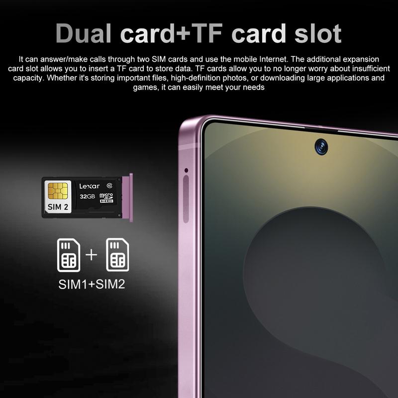 S25 Ultra 7,3 Zoll Android Smartphone 16GB+1TB ROM Smartphone mit Stift