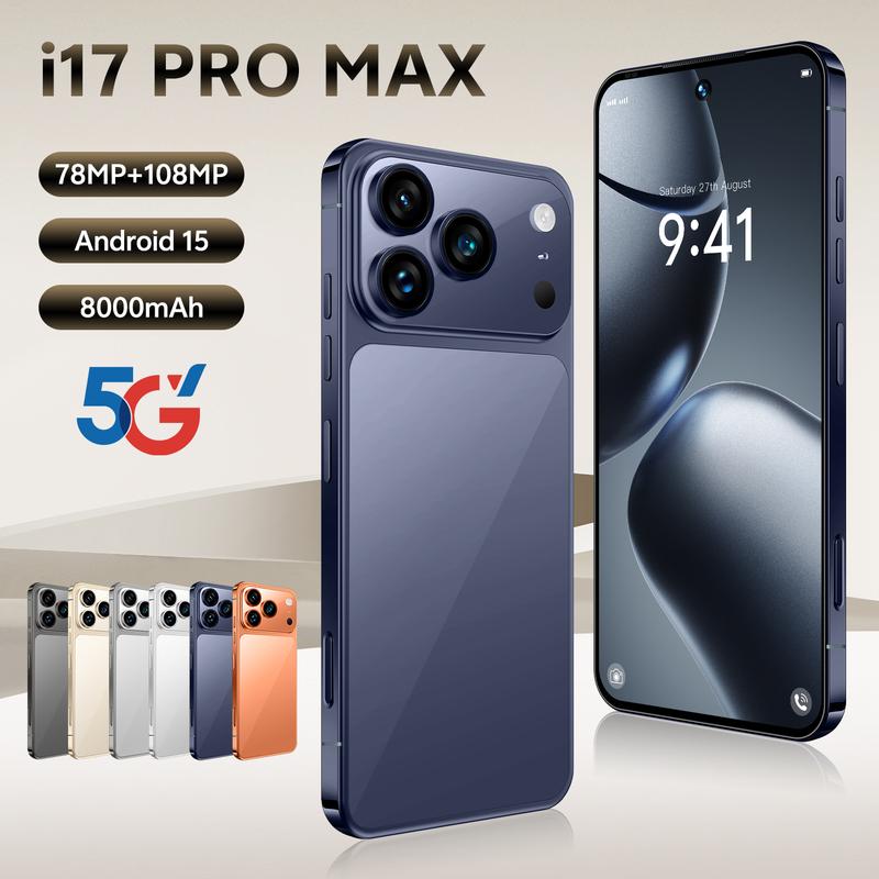 Das neue 17 Pro 5G Smartphone verfügt über 16GB+1TB, einen 7,3-Zoll-HD-Bildschirm mit