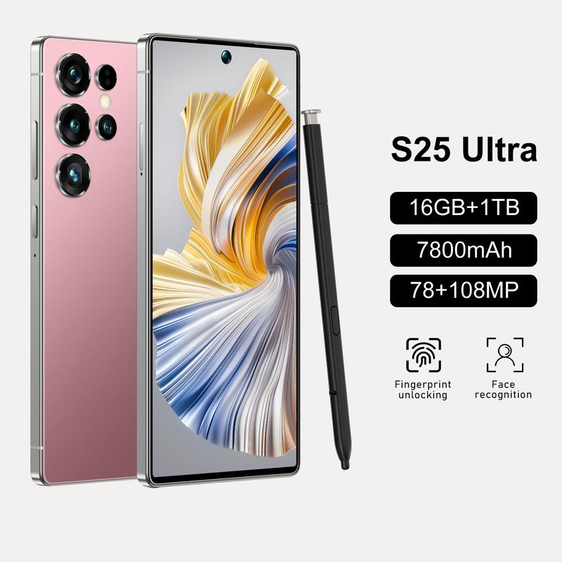 2025 New Arrival S25 Ultra Global Version 16GB 1TB Android 13 Unlocked Smartphone