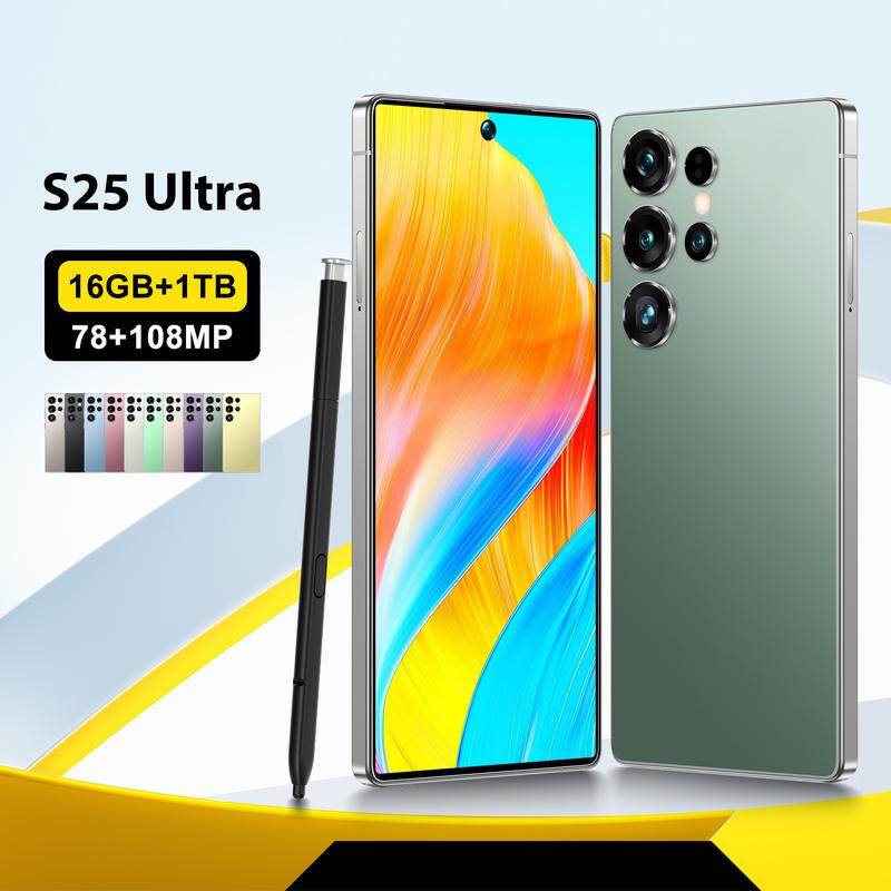 2025 New Arrival S25 Ultra Global Version 16GB 1TB Android 13 Unlocked Smartphone