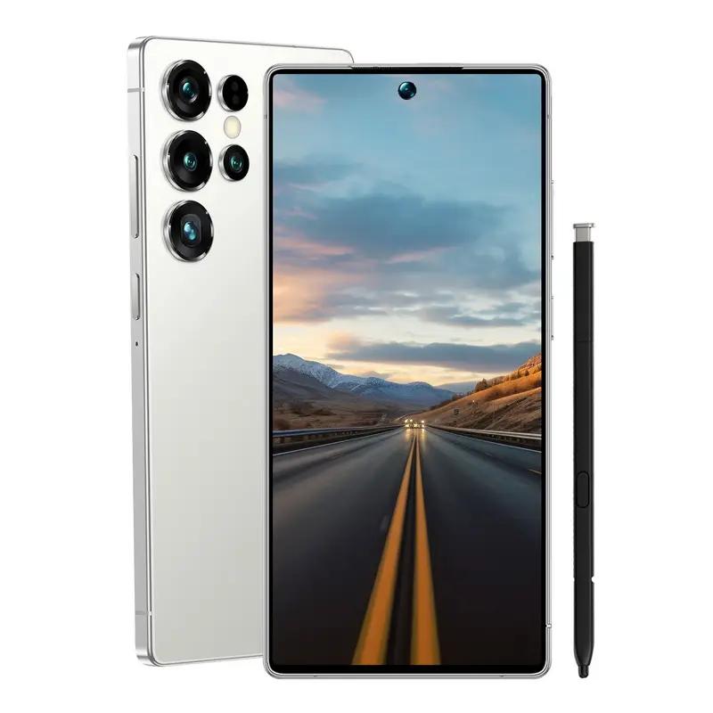 Smartphone mit Gesichtserkennungsentsperrung