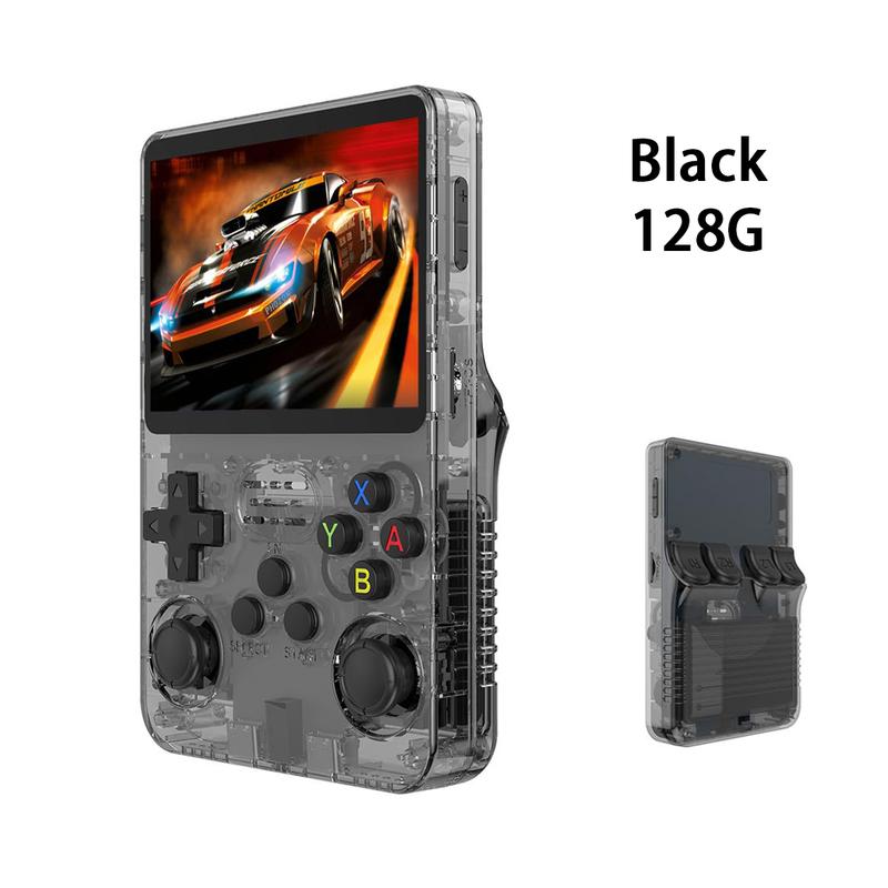 Console de jeu vidéo Portable IPS 3,5 inch, avec double Joystick 3D, pour système Linux