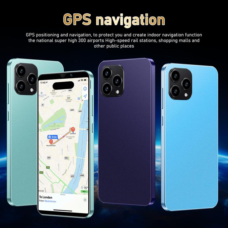 16 Pro Max Smartphone with 12GB RAM 512GB Android Storage