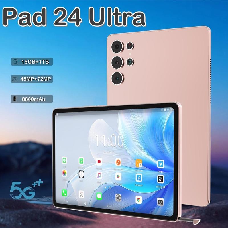 pad 24 ultra Werbung 5G Smart Tablet 10,5 Zoll Original Handy 16GB + 1TB
