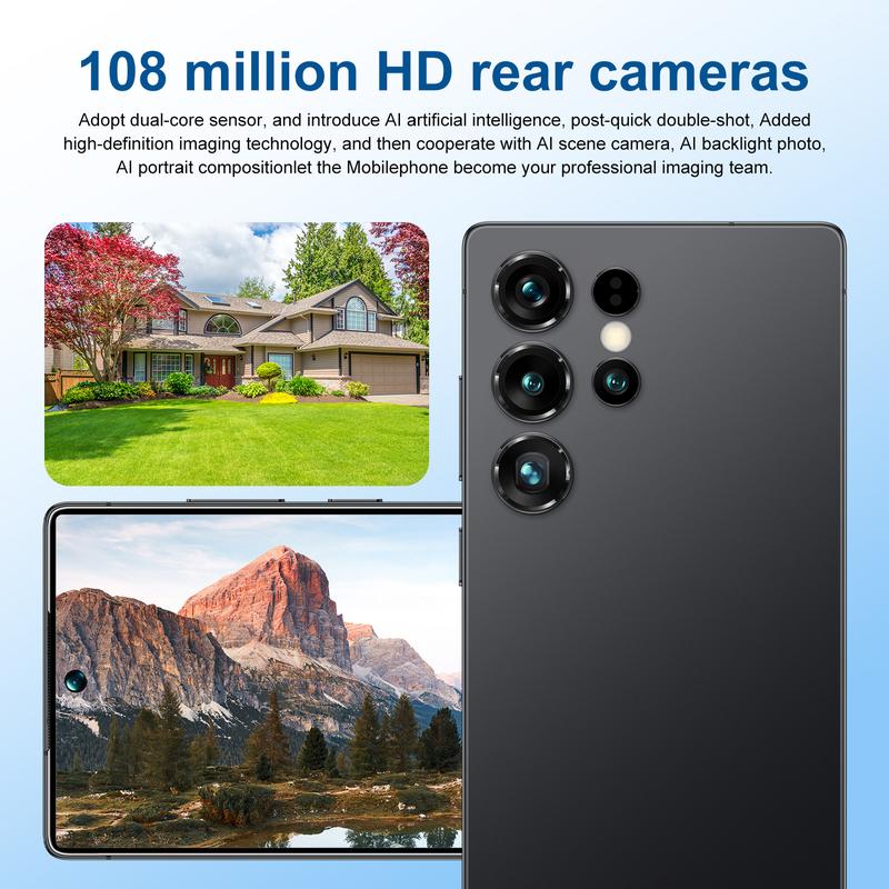 2025 New Arrival S25 Ultra Global Version 16GB 1TB Android 13 Unlocked Smartphone