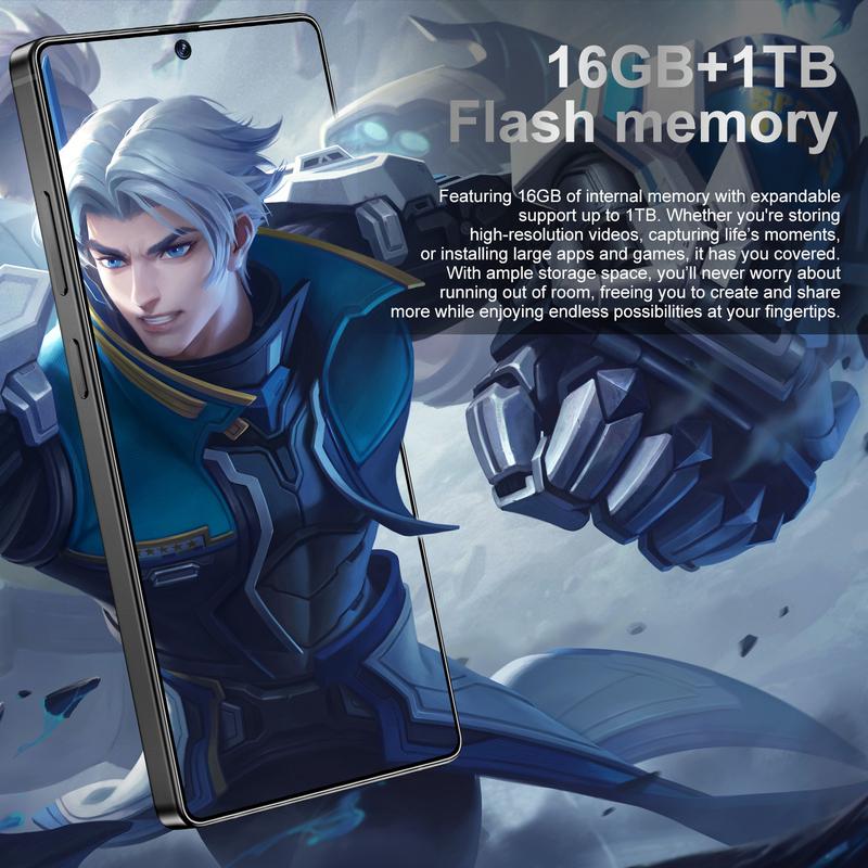 S25 Ultra 7,3-Zoll Android Smartphone 16GB+1TB ROM mit Stylus, 5G Dual-SIM Mobiltelefon