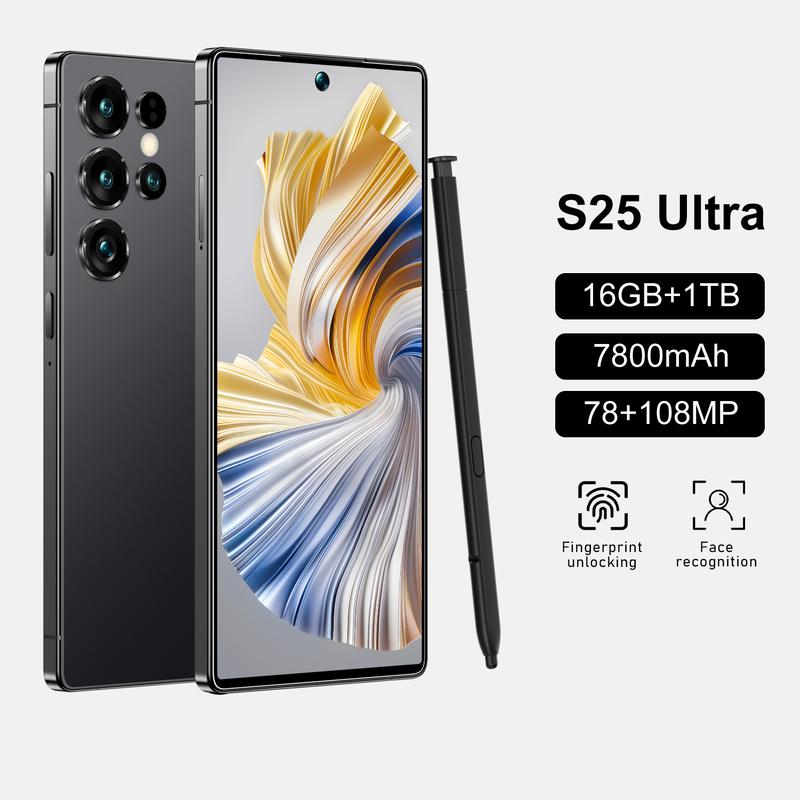 2025 New Arrival S25 Ultra Global Version 16GB 1TB Android 13 Unlocked Smartphone