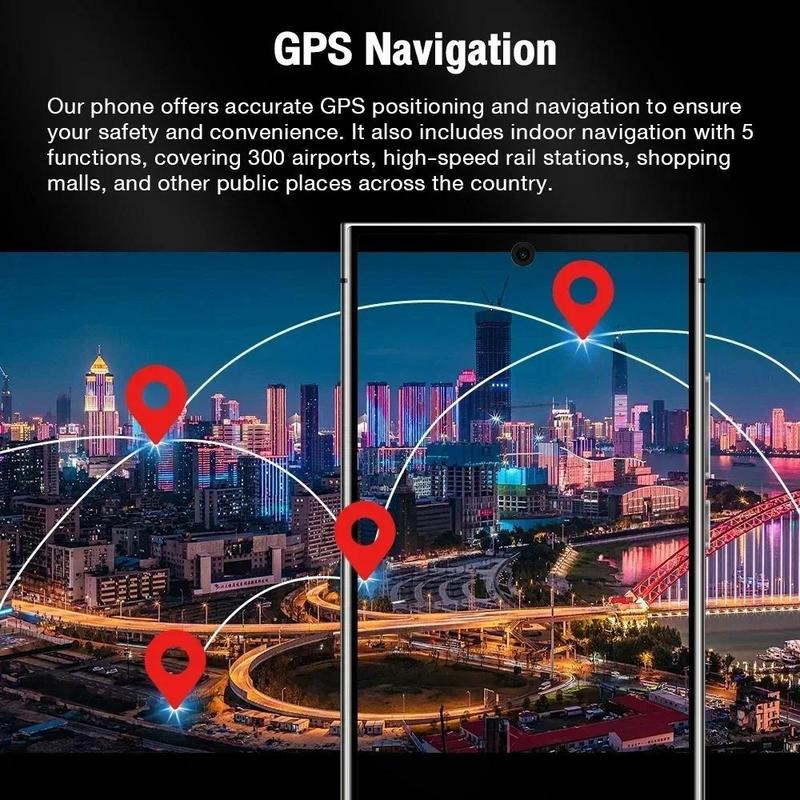 Entsperrte neue Version  -Smartphones 7,3 Zoll High Definition 5G