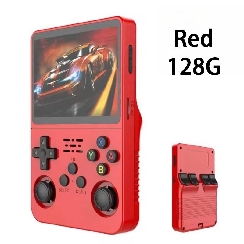 Console de jeu vidéo Portable IPS 3,5 inch, avec double Joystick 3D, pour système Linux