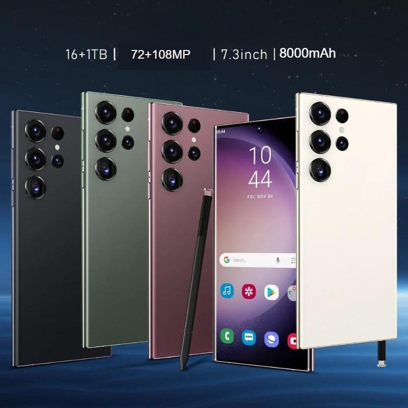 Smartphone S24 Ultra Netzwerk 7,3 Zoll 16GB+1TB Entsperrte