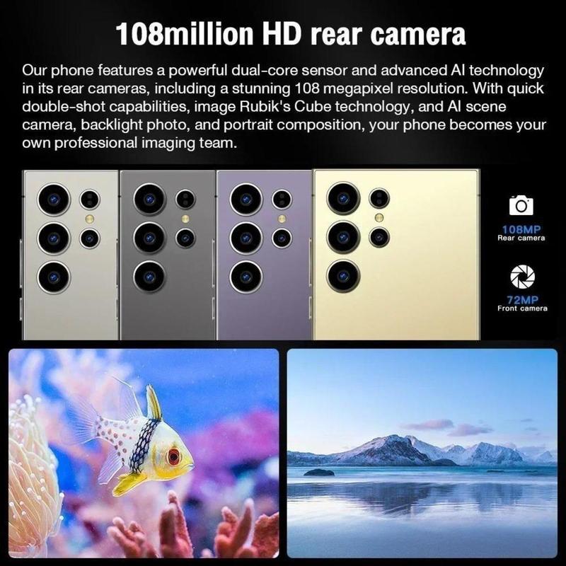 Entsperrte neue Version  -Smartphones 7,3 Zoll High Definition 5G