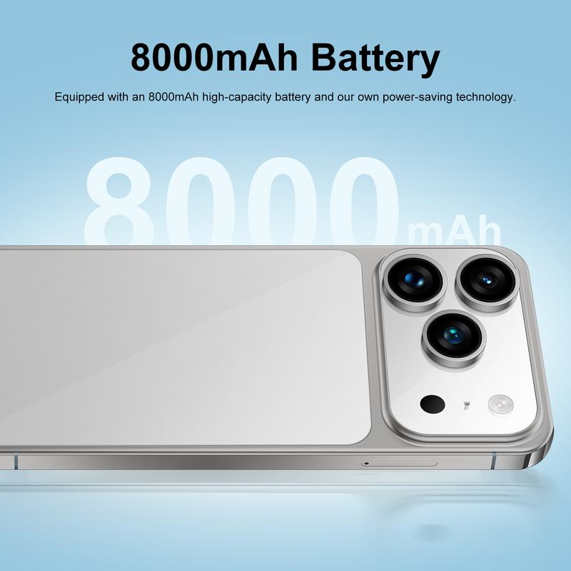 BK17 Pro Max Smartphone Dynamic Island Seitlich angebrachte Kamerataste 8+256 GB flüssiger Prozessor