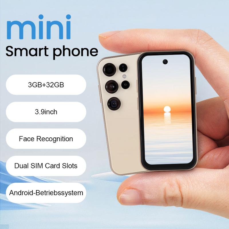 Entsperrtes 3,9-Zoll-Mini-Handy, 3G-Mini-Smartphone, 3GB+32GB, Optionen – Geschenkidee