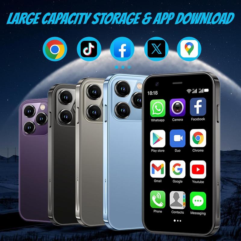 Mini Smartphone XS15,3G 3.0 Inch HD 2GB+16GB Android 8.1