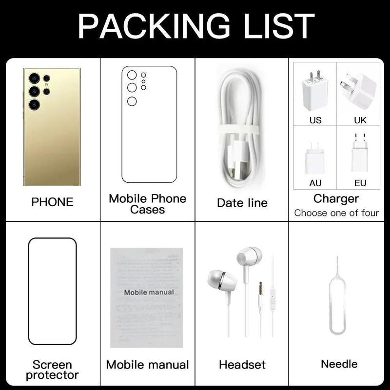 Entsperrte neue Version  -Smartphones 7,3 Zoll High Definition 5G