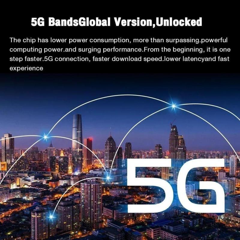 Entsperrte neue Version  -Smartphones 7,3 Zoll High Definition 5G