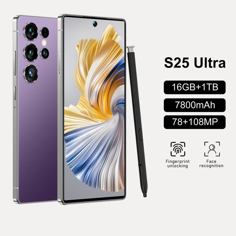 2025 New Arrival S25 Ultra Global Version 16GB 1TB Android 13 Unlocked Smartphone