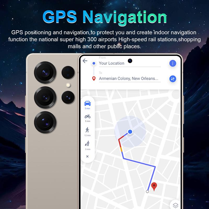 Smartphone mit Gesichtserkennungsentsperrung