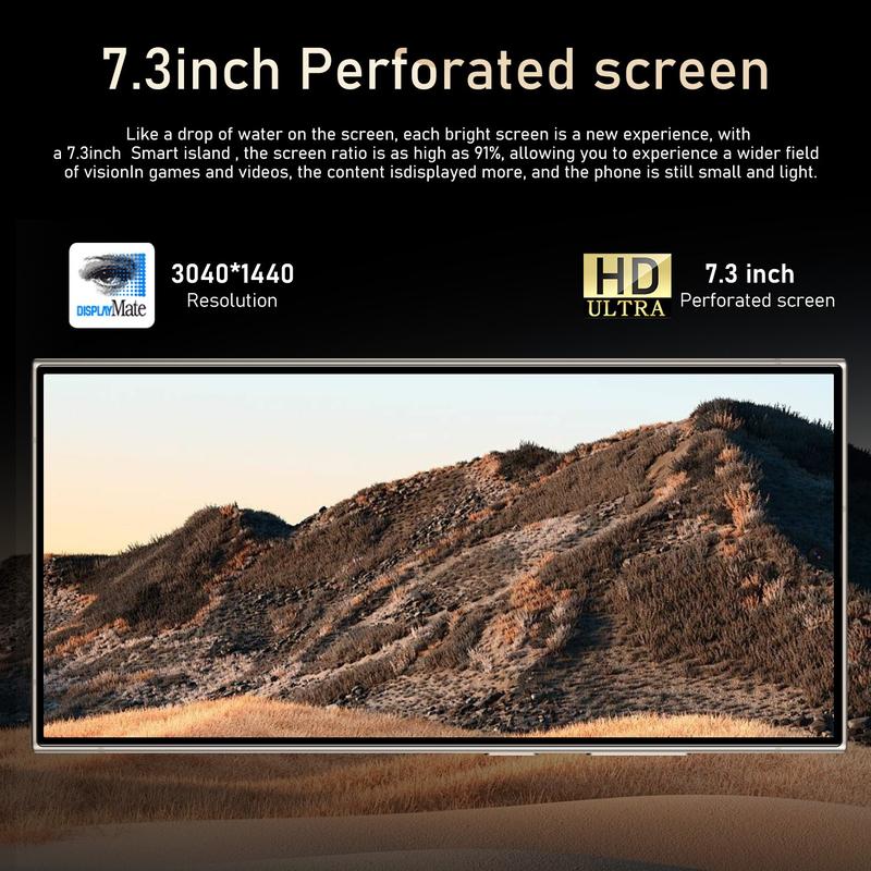 Smartphone S24 Ultra Netzwerk 7,3 Zoll 16GB+1TB Entsperrte