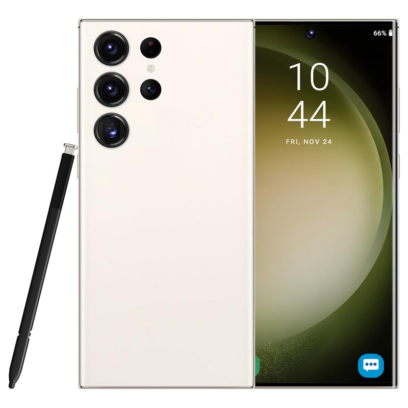 Fuffi-S24 Pro 6,8 Zoll Smartphone, 1 Stück 256GB ROM 8GB RAM Handy mit Stift
