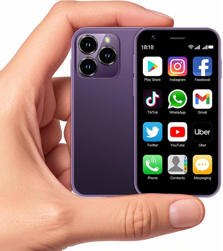 Mini Smartphone XS15,3G 3.0 Inch HD 2GB+16GB Android 8.1