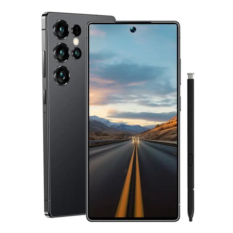 Smartphone mit Gesichtserkennungsentsperrung