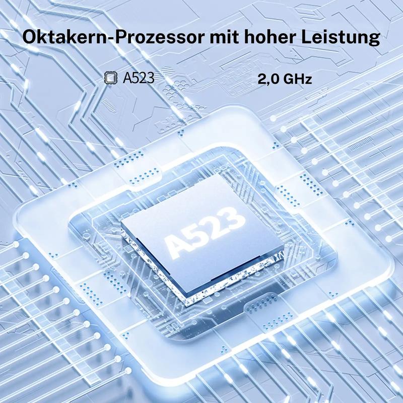 PRITOM 15 - 10,1-Zoll-Android-Tablet, 16 GB RAM, 64 GB ROM, mit Tastaturgehäuse und Stift