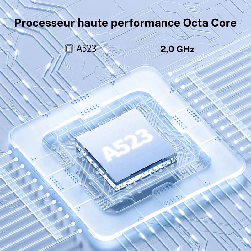 Ensemble de tablette Android 10,1 pouces, processeur 8 cœurs, tablette 4G avec mémoire de fonctionnement de