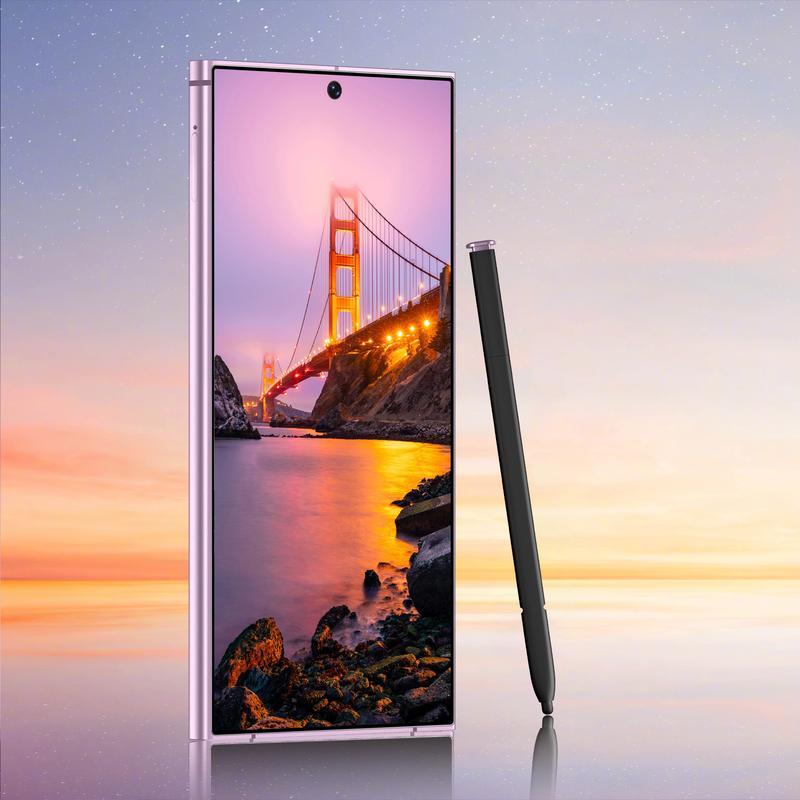 Smartphone mit Gesichtserkennungsentsperrung