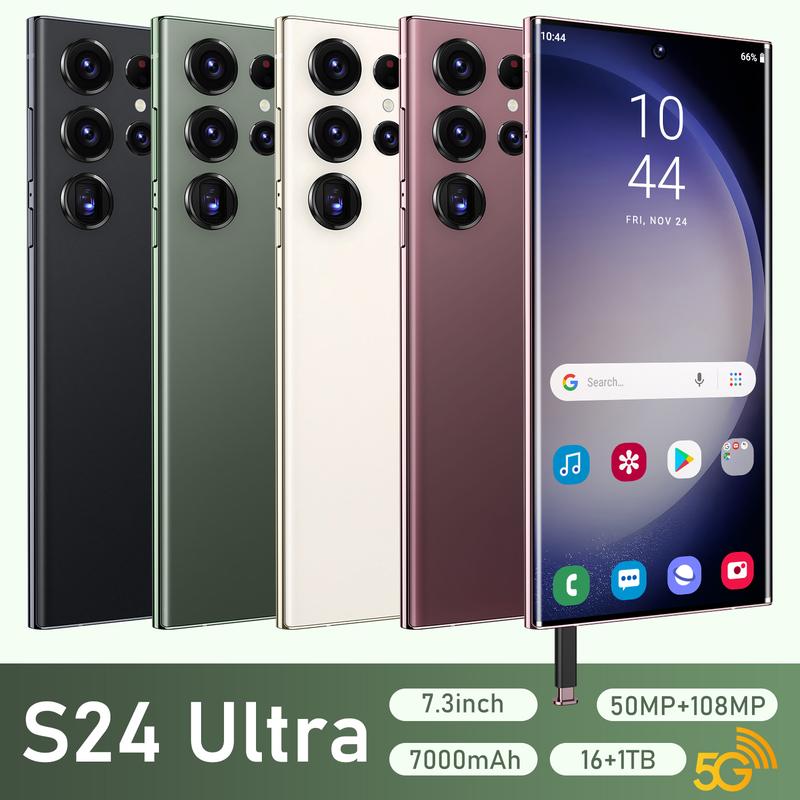 Original S24 Ultra Smartphones 16GB+1TB 5G Dual SIM Android 13.0